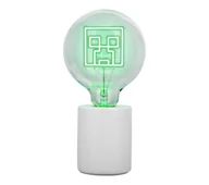 Gadżety dla graczy - Paladone LED Neon Bulb Lamp Minecraft Creeper - miniaturka - grafika 1