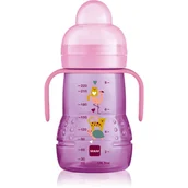 Kubki dla dzieci - MAM Trainer+ kubek treningowy 4+ months 220 ml - miniaturka - grafika 1