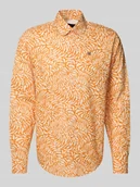 Koszule męskie - Koszula casualowa z wyhaftowanym logo model ‘RONGE’ - miniaturka - grafika 1