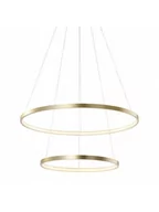 Lampy sufitowe - Leuchten Direkt 11525-12 - LED Żyrandol na lince CIRCLE 1xLED/18,5W/230V + LED/23,5W - miniaturka - grafika 1