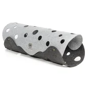 Legowiska dla kotów - Koci Tunel Xxl | Canadian Cat | Jasnoszary/Ciemnoszary | 120 X 35 Cm - miniaturka - grafika 1