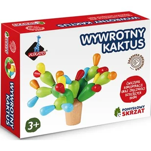 Askato Pomysłowy skrzat wywrotny kaktus 453331 - Zabawki interaktywne dla dzieci - miniaturka - grafika 1
