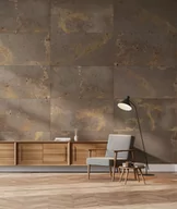 Elewacje - 100x50 cm DS - (brązowy, złote kruszywo) - płyta beton architektoniczny ultralekka - miniaturka - grafika 1