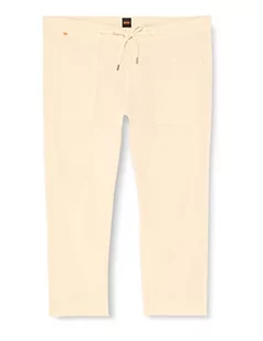 BOSS Sisla-pp Płaskie Pakowane spodnie Męskie, Światło beżowe277, 90 - Spodnie męskie - miniaturka - grafika 1