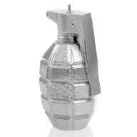 Świece - Świeca Grenade  Silver Small - miniaturka - grafika 1