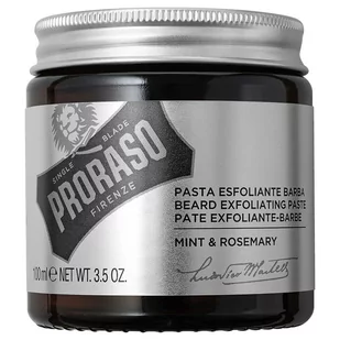 Proraso proraso  Bart peeling  Mint and Rosemary  Single Blade 400803 - Kosmetyki do stylizacji włosów - miniaturka - grafika 1