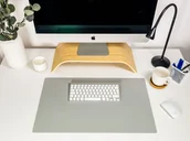 Podkładki na biurko - Mata na biurko jednokolorowa - zielona [Rozmiar: 60 cm x 36,5 cm]/Accurate - miniaturka - grafika 1