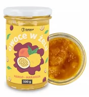 Dżem - KruKam Frużelina Owoce w żelu Mango-Marakuja 500g - miniaturka - grafika 1