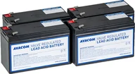 Baterie do zasilaczy awaryjnych UPS - Avacom AVACOM zestaw baterii do renowacji RBC116 4 szt baterii AVA-RBC116-KIT - miniaturka - grafika 1