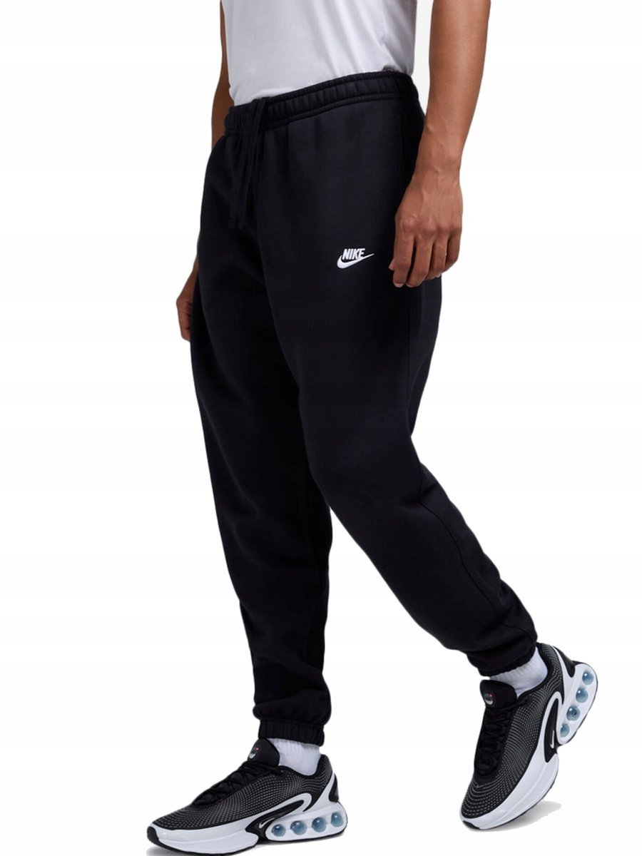 Spodnie Dresowe Męskie Nike Bv2737-010 Czarne Dresy Joggery Sportowe Xs