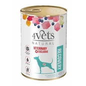 Mokra karma dla psów - Karma dla psa 4VETS NATURAL Recovery 400 g - miniaturka - grafika 1