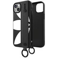 Etui i futerały do telefonów - Adidas Trefoil z paskiem na rękę do iPhone 14 Plus czarny - miniaturka - grafika 1