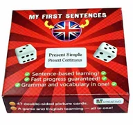 Rozmówki - Moje pierwsze zdania po ang. SIMPLE CONTINUOUS - książka - miniaturka - grafika 1