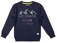 Bluzy i sweterki niemowlęce - DJ-Dutchjeans bluza chłopięca WD2312 128 ciemnoniebieska - miniaturka - grafika 1