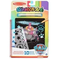 Zabawki kreatywne - Scratch Art Psi Patrol - Melissa & Doug - miniaturka - grafika 1