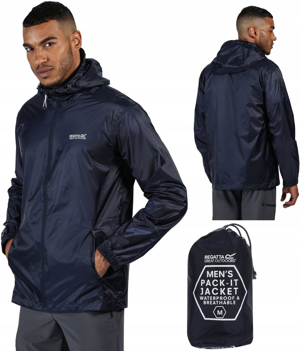 Męska Kurtka Przeciwdeszczowa Regatta Rmw281 540 5Xl