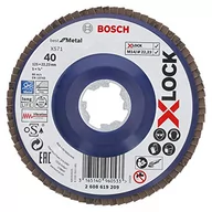 Akcesoria do elektronarzędzi - Bosch Powertools powertools X-LOCK Fan Disc BfM 125mm K40 2608619209 eng - miniaturka - grafika 1