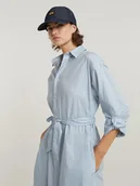 Sukienki - G-Star Sukienka koszulowa w kolorze błękitnym - miniaturka - grafika 1