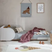 Łóżka dla dzieci i młodzieży - Łóżko Bloom 90x160 cm / 90x200 cm - rosnące z dzieckiem - miniaturka - grafika 1