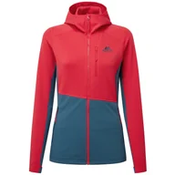 Kurtki i kamizelki sportowe damskie - Kurtka damska Mountain Equipment Durian Hooded Wmns Jacket Rozmiar: M / Kolor: czerwony/niebieski - miniaturka - grafika 1