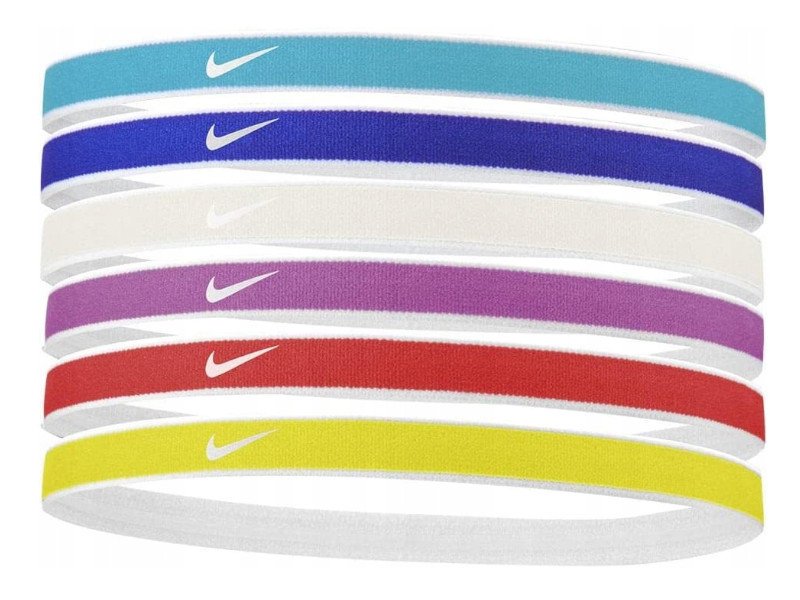 Opaski Gumki Nike Na Włosy Opaska Na Głowę 6Szt