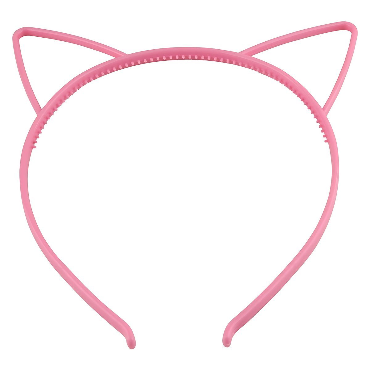 Opaska do Włosów Różowe na Głowę Cienka z Kocimi Uszami Lekka i Wygodna