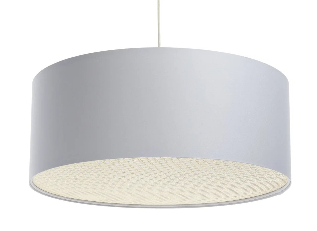 Lampa wisząca MODERN RATTAN 50 szara