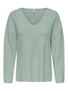 ONLY Sweter w kolorze miętowym - Swetry damskie - miniaturka - grafika 1