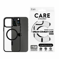 Etui i futerały do telefonów - Etui CARE by PanzerGlass Urban Combat Case MagSafe na iPhone 15 Pro Max - czarne - miniaturka - grafika 1