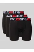 Majtki damskie - Obcisłe bokserki z wyhaftowanym logo w zestawie 3 szt. model Max - Diesel - miniaturka - grafika 1