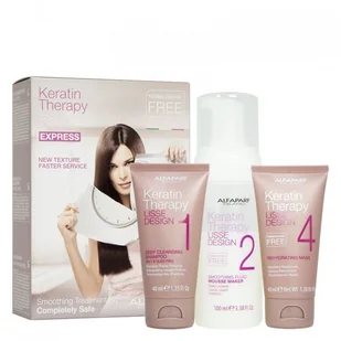 Alfaparf Keratin Therapy mini zestaw 2x40m 1x100ml 0000002766 - Kosmetyki do stylizacji włosów - miniaturka - grafika 2