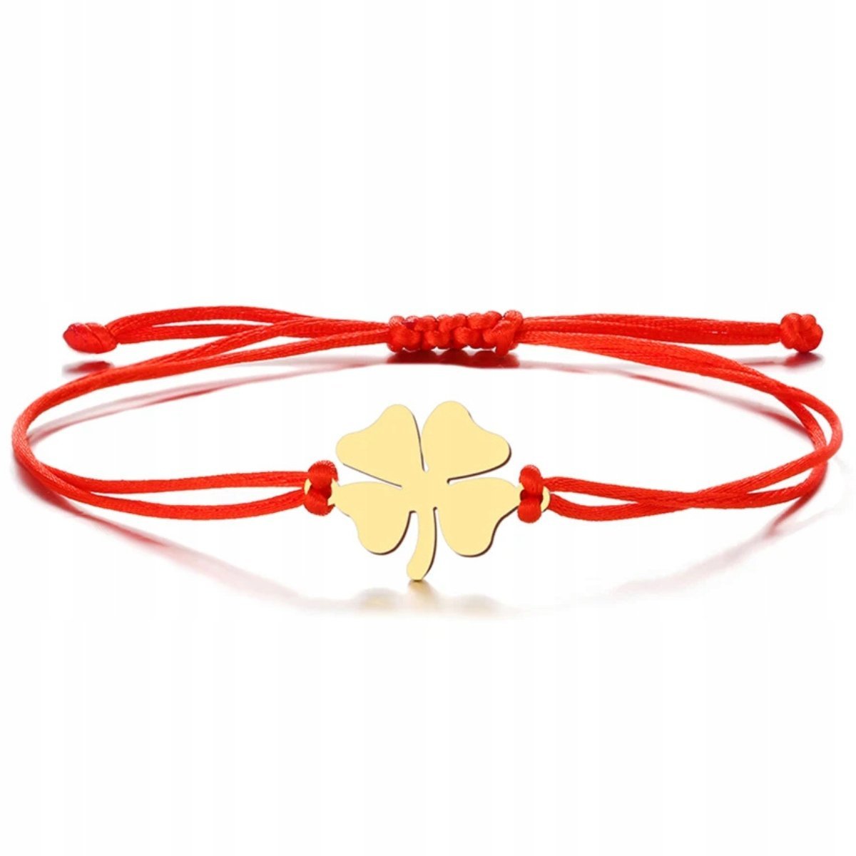 Bransoletka szczęścia koniczynka