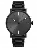 Zegarki męskie - Zegarek męski TORII B45BB.AB czarny klasyczny do pływania - miniaturka - grafika 1