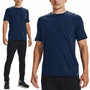 Koszulka Męska Under Armour T-shirt Szybkoschnąca Sportowa 1326799-408 Xxl - Koszulki męskie - miniaturka - grafika 1