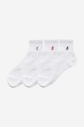 Skarpetki męskie - Gramicci skarpetki 3-pack Basic Short Socks męskie SX.M03-black - miniaturka - grafika 1