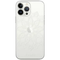 Etui i futerały do telefonów - Etui do Apple IPHONE 5/5S/SE Mandale 006 Babaco Nadruk częściowy Biały - miniaturka - grafika 1