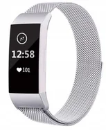 Akcesoria do smartwatchy - OPASKA BRANSOLETA PASEK DO FITBIT CHARGE 3 roz L - miniaturka - grafika 1