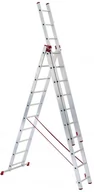 Drabiny - Drabina aluminiowa uniwersalna 3x9 firmy ALOSS - 7,00m - miniaturka - grafika 1