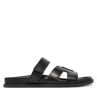 Klapki i japonki damskie - Klapki Gino Rossi MOIRA-E2527666 Czarny - miniaturka - grafika 1