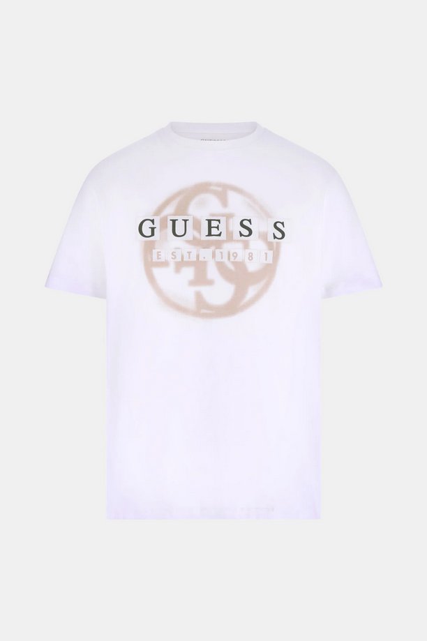 T-shirt męski guess con logo altro