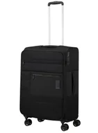 Walizki - Walizka średnia poszerzana Samsonite Vaycay - black - miniaturka - grafika 1