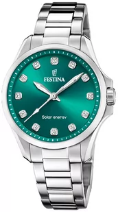 Zegarek Zegarek Festina F20654-3 Solar Energy Petite - Zegarki damskie - miniaturka - grafika 1