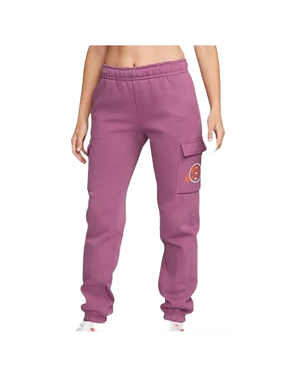 Damskie Spodnie Dresowe Nike Bojówki Loose Fit DX5675-507 S