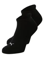 Skarpetki damskie - Puma Damskie skarpetki do trampek w 2-paku Kobiety Bawełna czarny jednolity, 35-38 - miniaturka - grafika 1