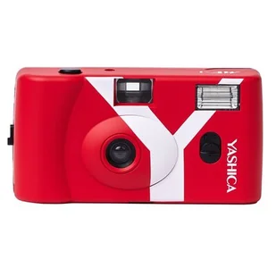 Aparat analogowy YASHICA MF-1 Snapshot Art Camera Czerwony - Aparaty analogowe - miniaturka - grafika 1