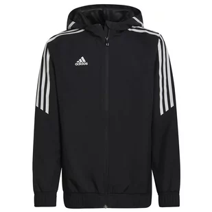 Adidas, kurtka Condivo 22 All Weather Jacket Jr HA6253, 140 cm - Piłka nożna - miniaturka - grafika 1