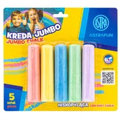 Kreda - Kreda Jumbo Astra Fun 2x2x10,5 cm 5 szt - miniaturka - grafika 1