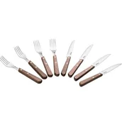 Zestawy sztućców - Lamart Zestaw sztućców LT2062 Walnut 8 elementów) - miniaturka - grafika 1