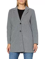 Kurtki damskie - VERO MODA Kurtka damska, ciemnoszary melanż, XS - miniaturka - grafika 1