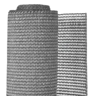 Parawany - Osłona ogrodowa siatka szara PE 1.5x5m VidaXL - miniaturka - grafika 1